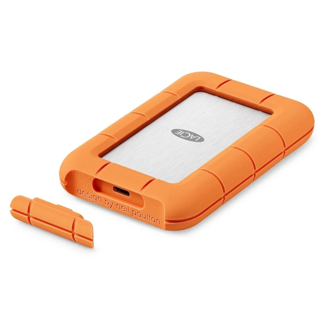 Alt view image 3 of 4 - LaCie Rugged SSD4 1TB External SSD - USB 40Gbps IP54-rated (STND1000400)