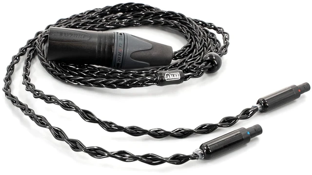 Main image of Dekoni Audio Balanced Cable for Sennheiser HD800 Headphones ^^ Replacement Cable Compatible with HD800s, HD820, HD8XX ^^ 4 Pin XLR, Braided, 1.2 Meters