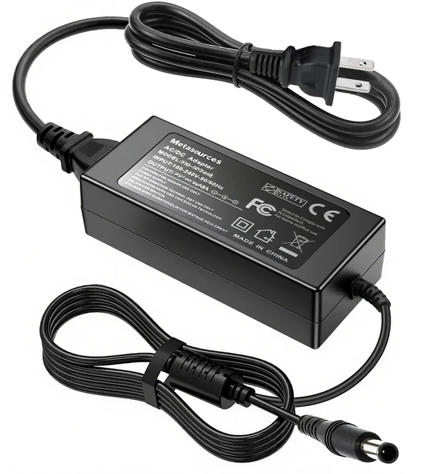Alt view image 3 of 5 - 19V Adapter for Samsung S32CG512EN S32CG512E S32CG512ENXZA Odyssey G5 G51C