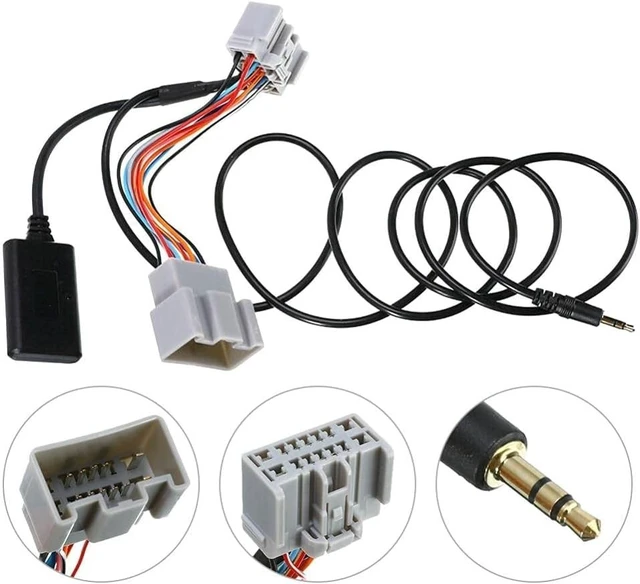 Alt view image 2 of 5 - weevoo Car Bluetooth Aux Adapter Cable Radio Cars Electronics Accessories Bluetooth aux Replacement Compatible with C30/S40/V40/V50/S60/S70/C70