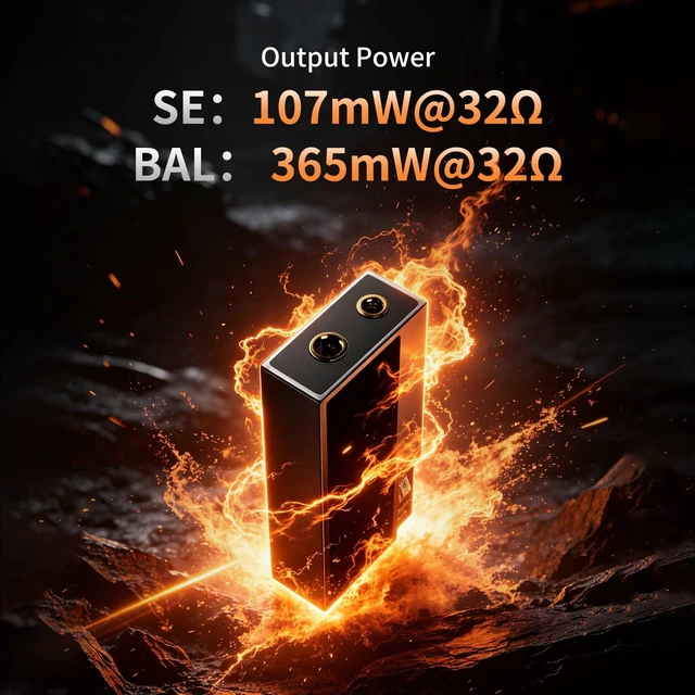 Alt view image 4 of 5 - SHANLING UA6 II Portable Headphone Amplifier, Orange