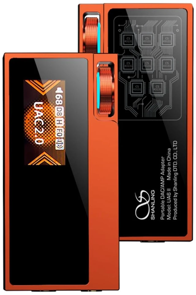 Main image of SHANLING UA6 II Portable Headphone Amplifier, Orange