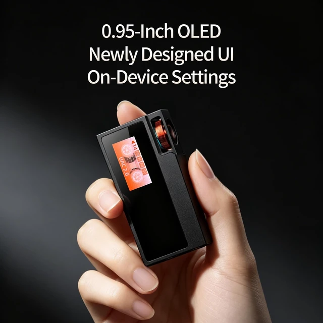 Alt view image 5 of 5 - SHANLING UA6 II Portable Headphone Amplifier, Orange