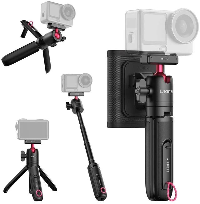 Main image of ULANZI Magnetic Mini Tripod Selfie Stick for Action 6/Nano/Xtra Atto