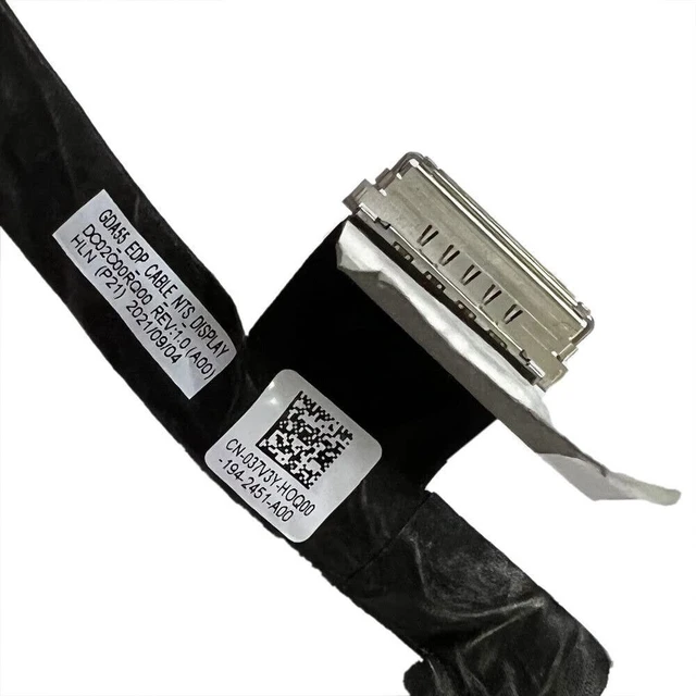 Alt view image 5 of 5 - JINTAI 30PIN Non-Touch LCD Cable for Dell Latitude 9520 GDA55