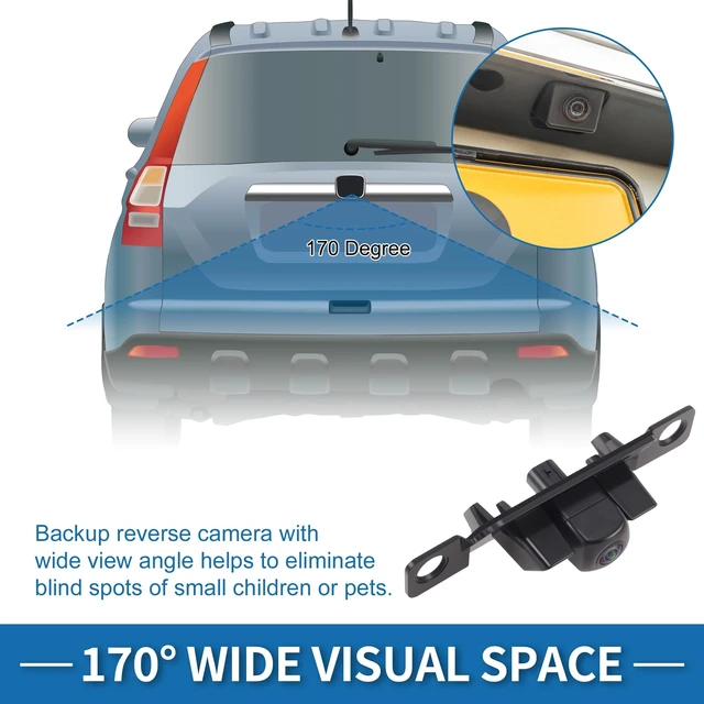 Alt view image 3 of 5 - A ABSOPRO 86790-06090 Rear View Camera for Toyota Camry 2018-2020 2.5L 3.5L