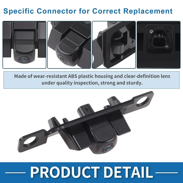 Alt view image 4 of 5 - A ABSOPRO 86790-06090 Rear View Camera for Toyota Camry 2018-2020 2.5L 3.5L