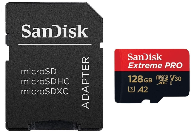 Alt view image 5 of 5 - SanDisk 128GB Extreme Pro Micro SD Card Works with GoPro Action Cameras