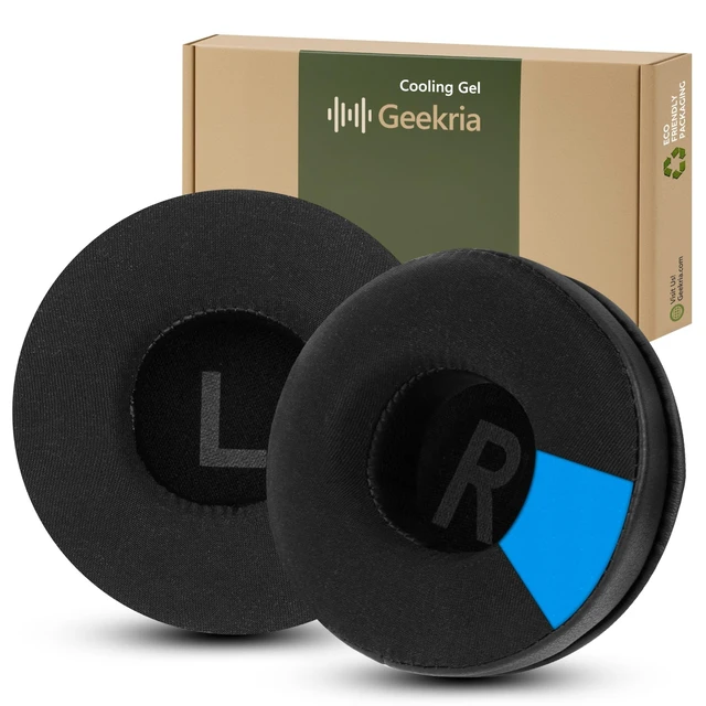 Main image of Geekria Sport Cooling-Gel Replacement Ear Pads for Sony MDR-ZX100, WH-CH500, Sennheiser HD25, JBL Tune 510 BT, AKG Y50, Yamaha RH5MA, Gride Wireless Headphones