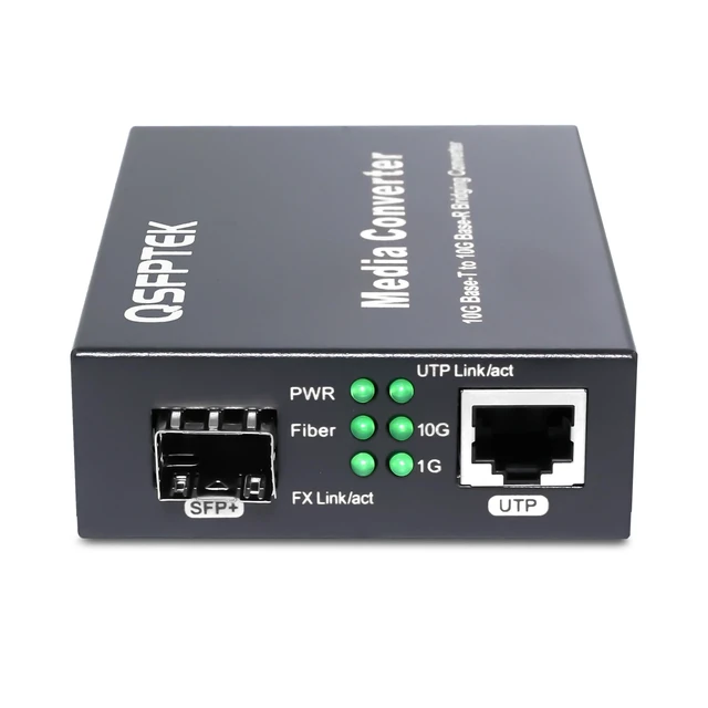 Alt view image 2 of 5 - 1-Pack 10G Converter: RJ45 Cu UTP to SFP+ (10G/5G/2.5G/1G/100M)