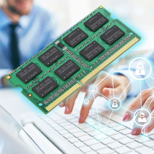 Alt view image 3 of 5 - Motoeagle DDR3 DDR3L 1333MHz 16GB Kit (2X8GB) 2Rx8 PC3 PC3L 10600S 204-pin SODIMM 1.35V Laptop Memory RAM