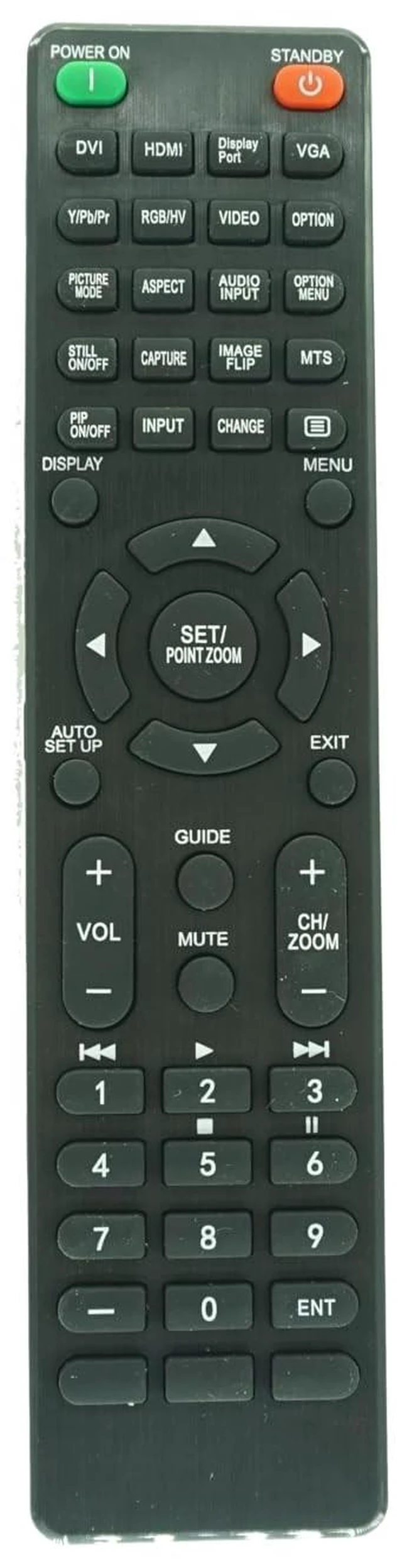 Main image of HCDZ Replacement Remote for NEC MultiSync RU-M124 P404 V404 P484 V484 P554