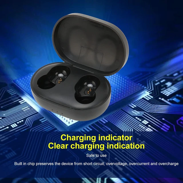 Alt view image 4 of 5 - CCYLEZ Earbuds Case, Wired Charging Case Replacement, 3.3FT Type C Charging Cable, for AirDots 2 BT Headset, Everyday Use, Office, Home