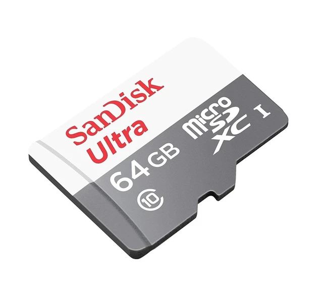 Alt view image 4 of 5 - SanDisk Ultra SDSQUNS-064G-GN3MN 64GB 80MB/s UHS-I Class 10 microSDXC Card