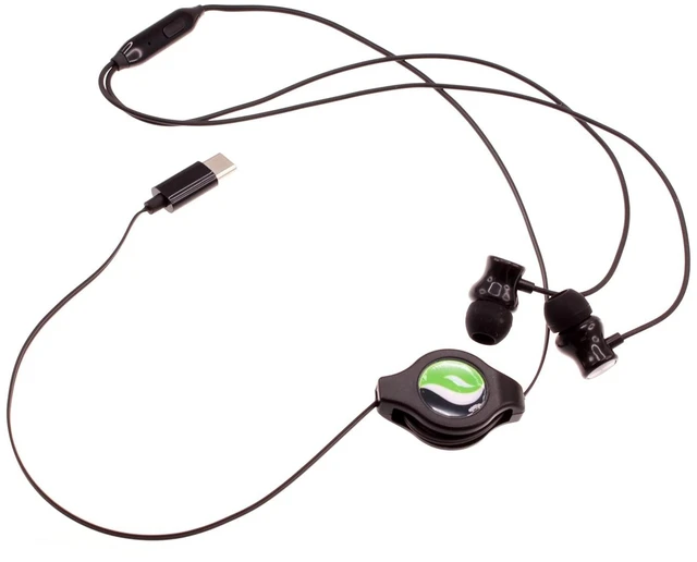 Alt view image 2 of 5 - USB-C Retractable Earphones Earbuds Compatible with iPhone 15/16/17/18/Air/Pro/Max/Plus, Galaxy S21/S22/S23/S24/S25/S26/Plus/Ultra, Z Fold, Pixel 9/10/11/Pro/XL