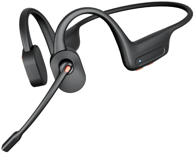 Main image of Blue Air Open Ear Bluetooth Headphones Wireless Headset with Boom Mic