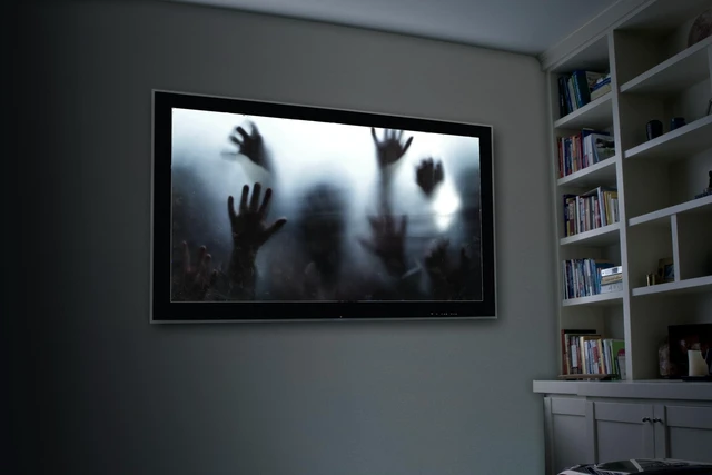 Alt view image 4 of 5 - AtmosFX Spooky Halloween Digital Decoration on USB Includes 9 Atmosfx Video Effects for Hallloween