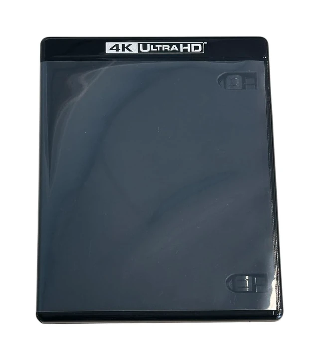 Alt view image 4 of 5 - TodoMedia (W/ 4K UHD Logo) Premium Black 12.5mm Triple Blu-Ray Case w/Tray (3-Disc Capacity), for CD/DVD Storage, 3-Disc Capacity (10)
