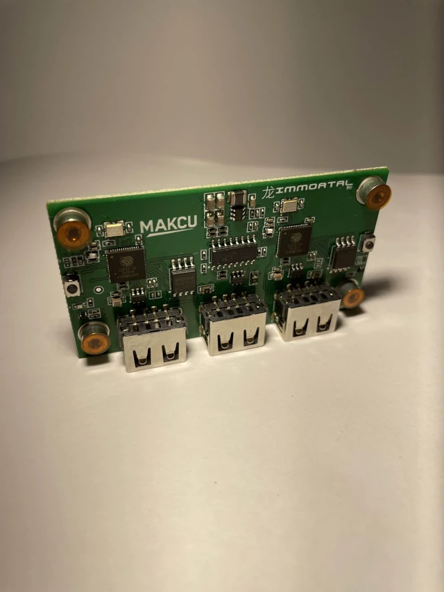 Alt view image 2 of 5 - MAKCU MAKCM V3 ESP32 DMA Mouse Emulator Pre-Flashed Passthrough v3 Firmware Updated V3 PCB (Stability-Enhanced Capacitors) - IMMORTAL