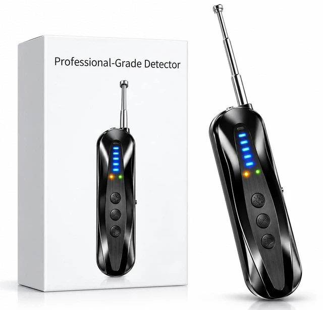 Main image of Hidden Camera Detector,RF Signal & Infrared Lens Finder Privacy Device