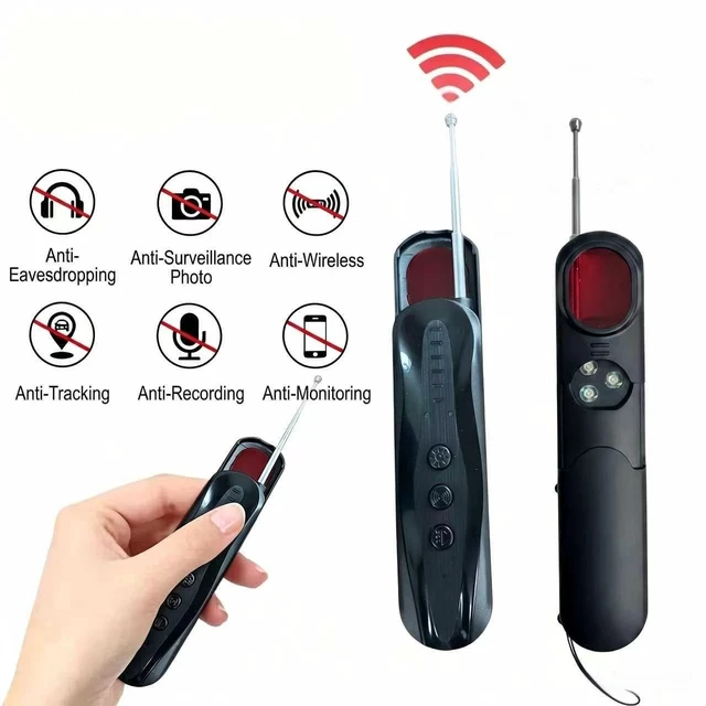 Alt view image 2 of 5 - Hidden Camera Detector,RF Signal & Infrared Lens Finder Privacy Device