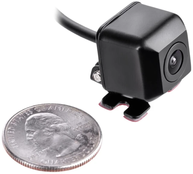 Main image of World's Smallest Universal Metal Car Rearview Backup Camera. 170 High Resolution Waterproof Mini Metal Backup Camera