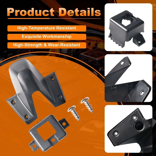 Alt view image 3 of 5 - GSNIZ 90782040019051 Rear Roof Camera Housing Fits for Freightliner Sprinter & Mercedes Benz Sprinter 1500 2500 3500 Van 2018-2020, Backup Camera Housing Replace# A907820120