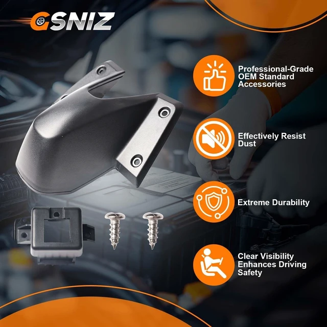 Alt view image 2 of 5 - GSNIZ 90782040019051 Rear Roof Camera Housing Fits for Freightliner Sprinter & Mercedes Benz Sprinter 1500 2500 3500 Van 2018-2020, Backup Camera Housing Replace# A907820120