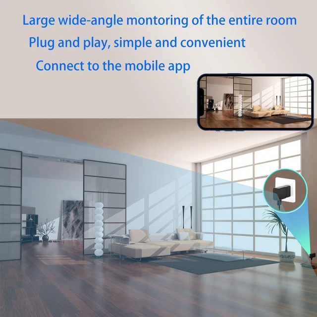 Alt view image 3 of 5 - YTDIQVOUM Hidden Spy Camera, USB Charger Design, 1080P HD, Motion Detection, Loop Recording, WiFi, Indoor Home Security Nanny Cam