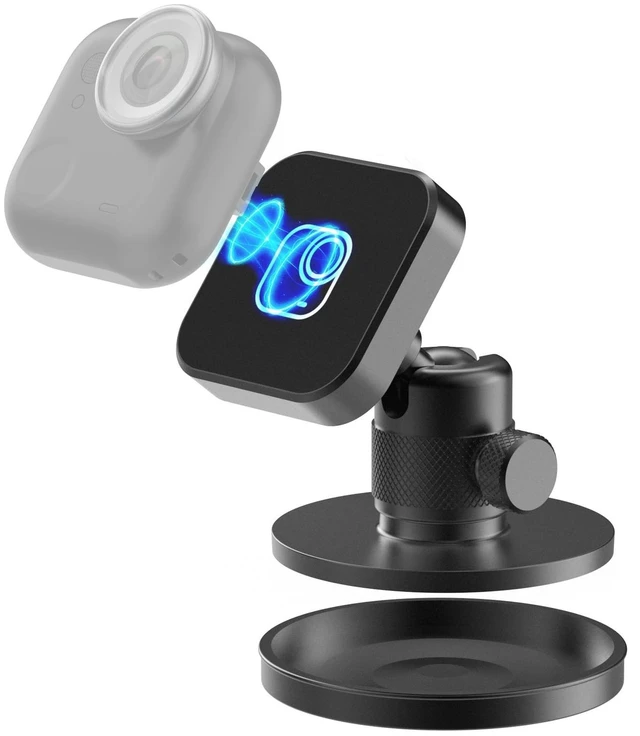 Main image of Insta 360 GO Ultra Pivot Stand - Magnetic Portable Mount with Reusable Sticky Base for Action Camera Flexible Shooting