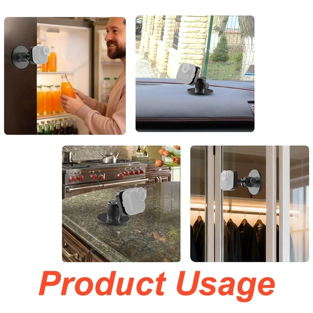 Alt view image 3 of 5 - Insta 360 GO Ultra Pivot Stand - Magnetic Portable Mount with Reusable Sticky Base for Action Camera Flexible Shooting