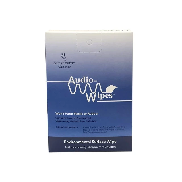 Alt view image 2 of 5 - Audiologist's Choice Earbud Cleaning Kit with Audio Wipes - 3-in-1 Pen for AirPods, iPhone Cleaner, Earwax Removal, Speaker & Bluetooth Earbuds - Compact & Travel-Friendly (100 Count)