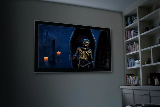 Alt view image 3 of 5 - AtmosFX Spooky Halloween Hollsuion Vol 2 Digital Decoration on USB Includes 9 Atmosfx Video Effects for Hallloween