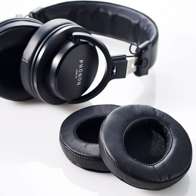 Alt view image 2 of 2 - PHONON SMB-02/02G Replacement Earpads Luxury (1 Pair)