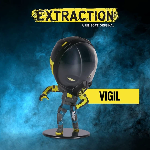 Alt view image 3 of 5 - Six Extraction Vigil Chibi Figurine (Electronic Games)