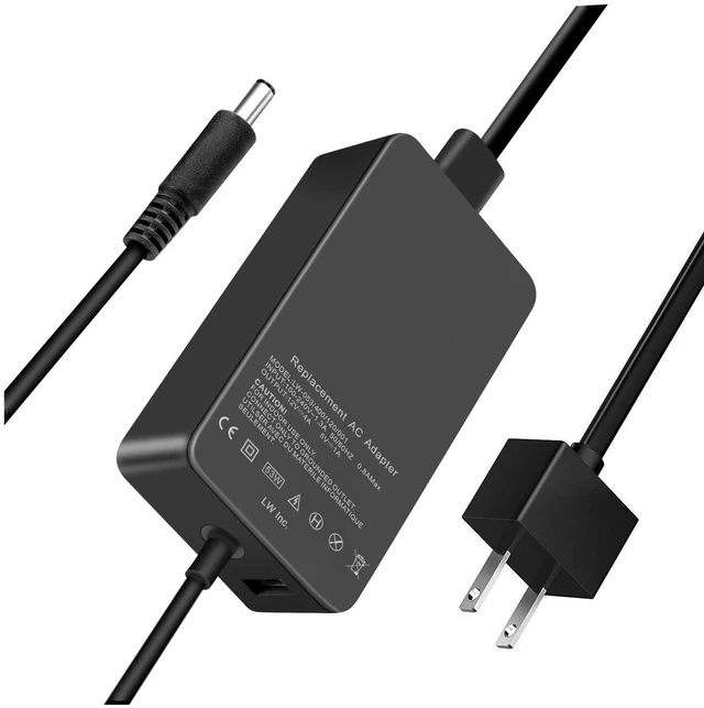 Main image of 12V 4A Power Supply Cord Charger for Microsoft Surface Pro 3 Docking Station, Windows Laptop Tablet Dock AC Adapter Transformer Model 1627 1664