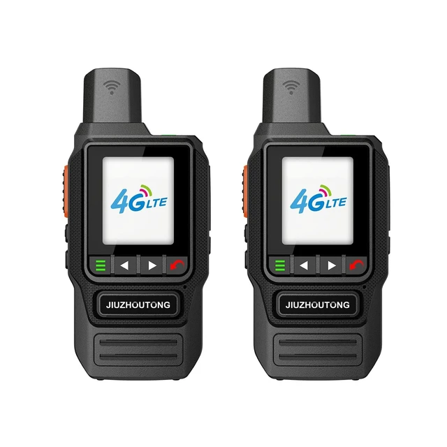 Alt view image 2 of 5 - JIUZHOUTONG Lifetime Free Walkie Talkies Long Range 4G POC Two-Way Radio