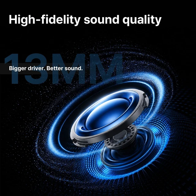 Alt view image 4 of 5 - POHPYU Open Ear Earbuds Wireless Bluetooth 6.0,Swivel Design,Touch Control