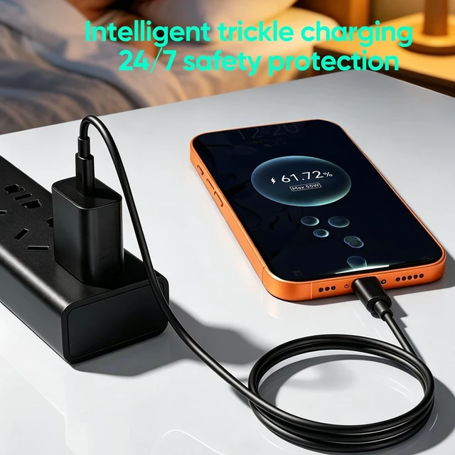 Alt view image 3 of 5 - USB-C to USB-C Cable 3FT 20-Pack, USBC Cable Fast Charging & Data & Carplay