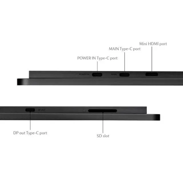 Alt view image 7 of 7 - FlipAction Pro 16" Gen2 Premium Portable Monitor - Universe Black