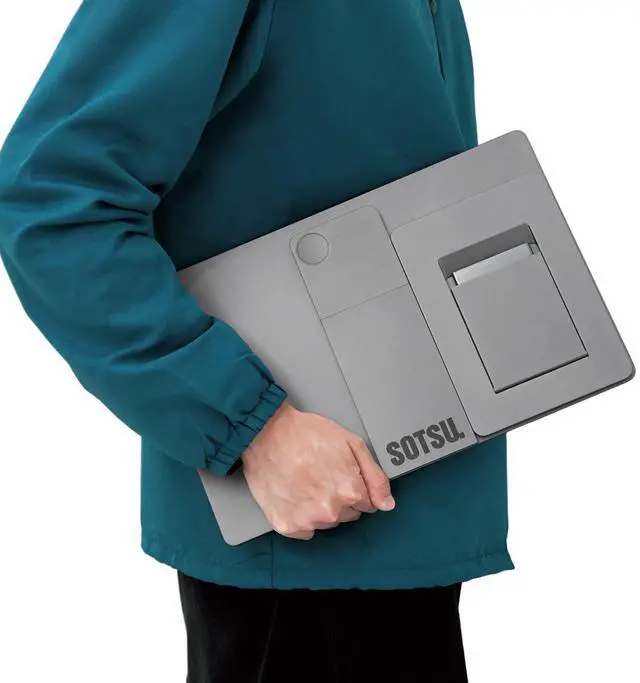 Alt view image 6 of 7 - SOTSU FlipAction Pro Gen 2 16" 1600p Portable Monitor (Metallic Gray) #SFA16PMGG