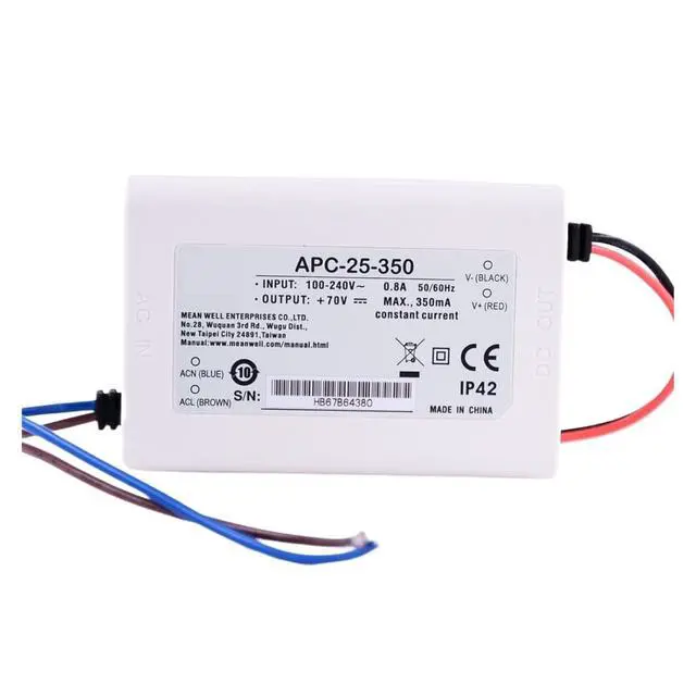Alt view image 2 of 2 - APC-25-350 350mA Constant Current 24.5W Single Output LED Switching Power Supply