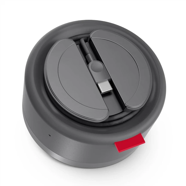 Alt view image 6 of 7 - Lenovo Go Wired Speakerphone - Omni-Directional Mic - Plug-and-Play - USB-C Connectivity - Certified for Microsoft Teams, Gray