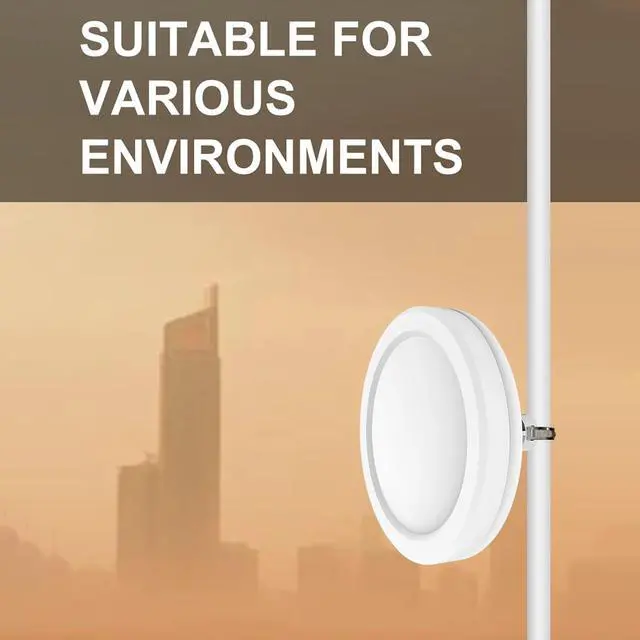 Alt view image 6 of 7 - Diyeeni 900M 5.8GHz High Power Wireless Bridge, 5km 900Mbps Transmission IP65 2 Ports for Outdoor Farm Construction Area (US Plug)