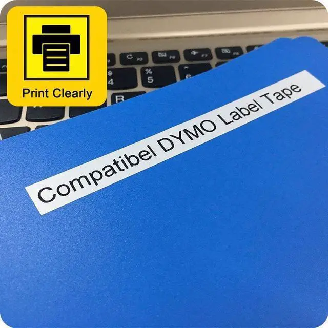 Alt view image 6 of 7 - 20-Pack Label Compatible with DYMO Letratag 91331 Tape White Plastic Refill