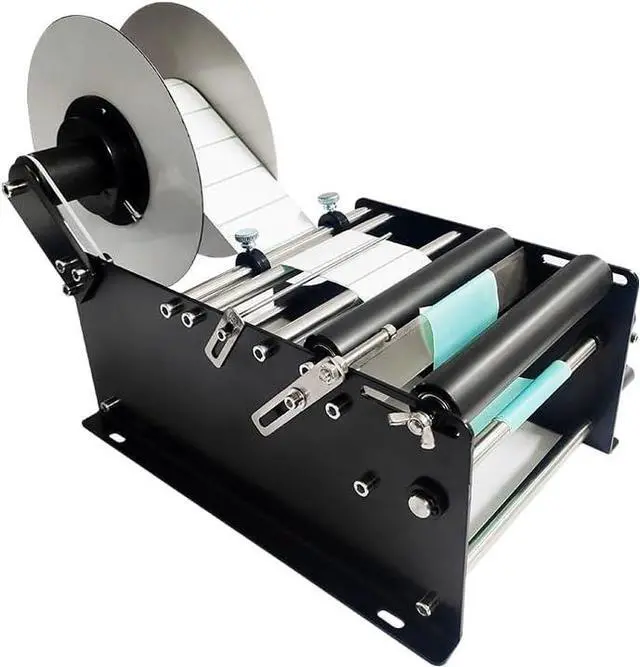 Main image of Manual Round Bottle Labeling Machine Beer Cans Wine Adhesive Sticker Labeler Label Dispenser Machine Packing Machine