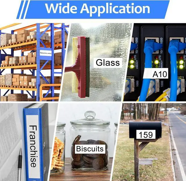 Alt view image 7 of 7 - 40 Pack 12mm 0.47 Laminated White Tape Compatible for Brother P-Touch Label Maker Tape TZe-S231 Extra Strength 12mm Label TZ-S231 1/2 Inch TZe TZ Tapes for PT-D210 D200 D220 H100 H110 D400