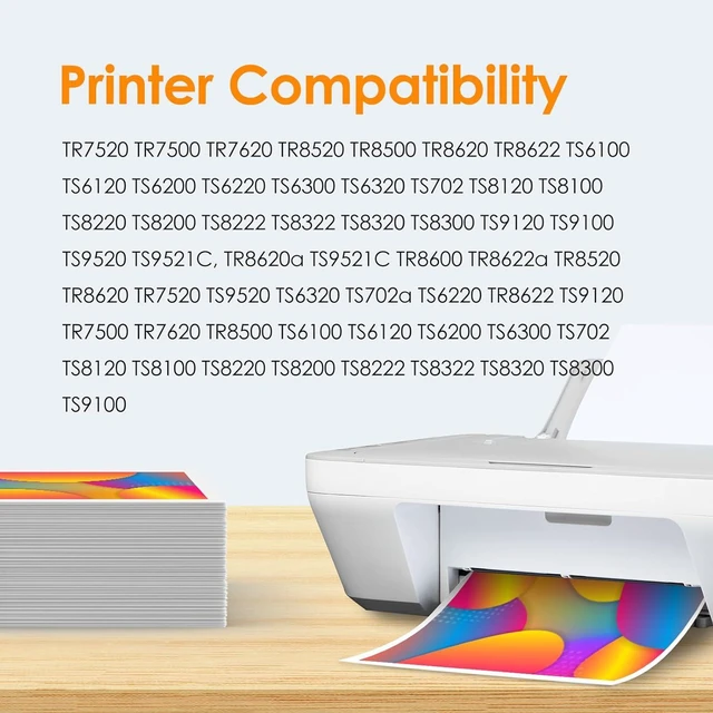 Alt view image 2 of 6 - 10 Pack 280 281 XXL Ink Cartridges Replacement for Canon PGI-280 281 Cartridge for Pixma TR8620a TR8620 TR8520 TR8600 TR7520 TS702a TS9520 TS9521C TS6120 TS6220 TS9120 TS6320 TS8220 (10 Pack)