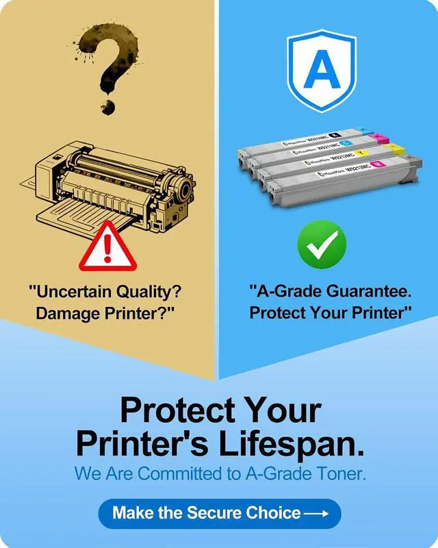 Alt view image 2 of 7 - MasaiMara 4-Pack High Capacity W9210MC W9211MC W9212MC W9213MC Compatible Toner Cartridges Replacement for HP Color Laser Managed Flow MFP E78323z E78323dn E78325z E78325dn E78330z E78330dn Printers