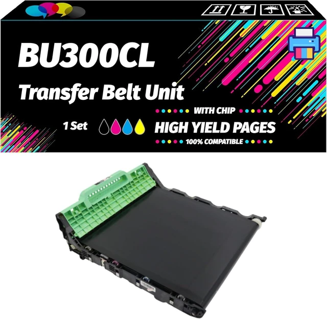 Main image of Compatible with Brother BU300CL Transfer Belt Unit Work for Brother HL-4150CDN HL-4570CDW HL-4570CDWT Printers, High Yield 50000 Pages, Professional Printing with Chip (1 Set)